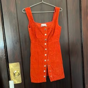 UO Button Up Mini Dress